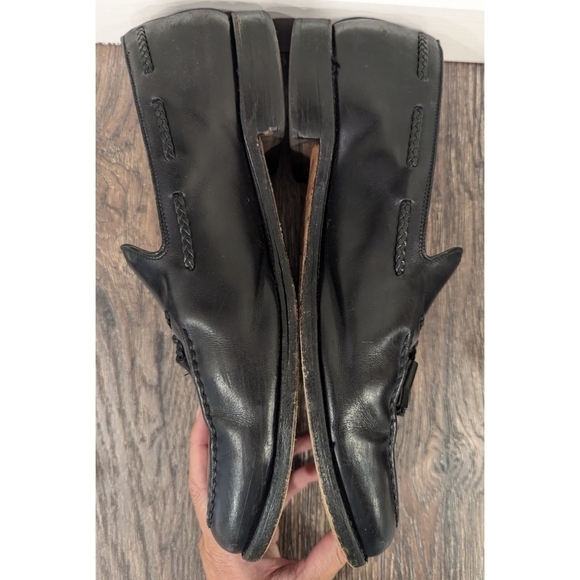 Allen Edmonds Brookwood Tassel Black Loafers Size 13 main image 4